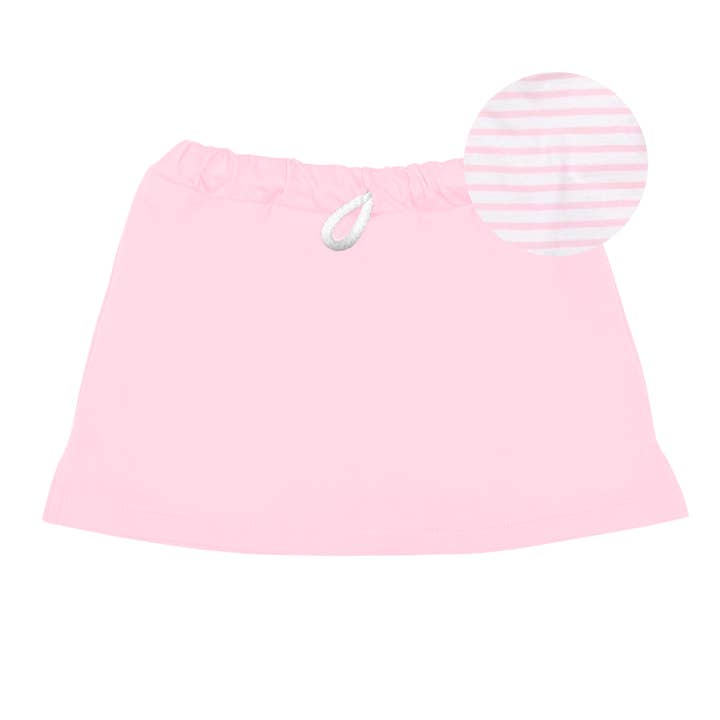 Falda-pantalón Miley con camiseta rosa para venta al por mayor de Zuccini Kids