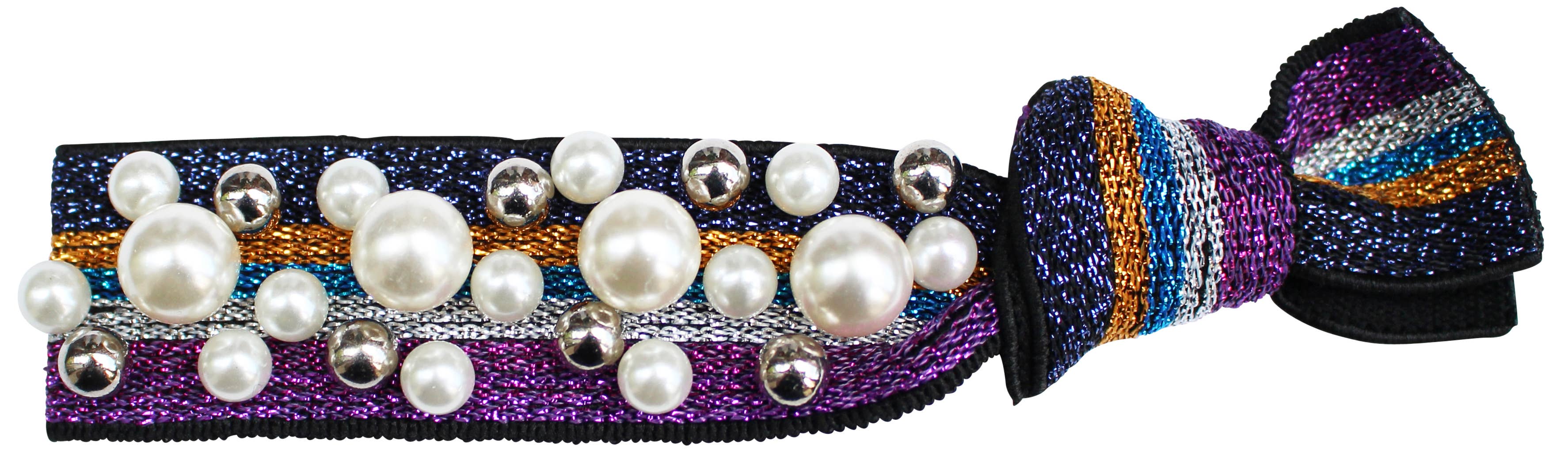 Gemelli – Engroshandel Hårbånd - Dame – Perle Stud Hair Tie12