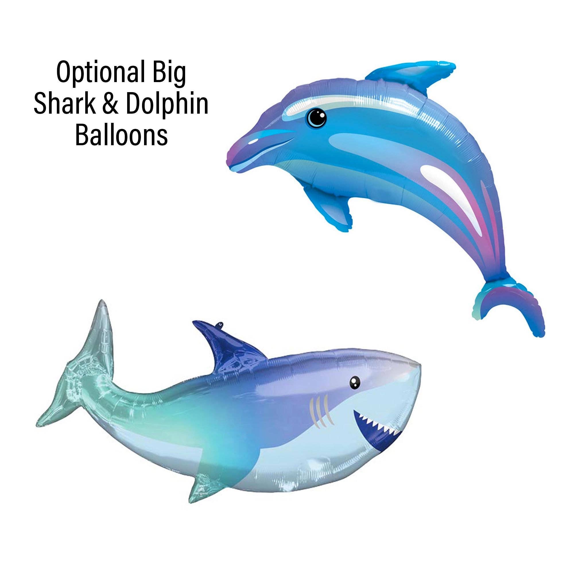 Ellie's Party Supply - Wholesale Balloon - Blue Baby Shark Party Balloon Arch Kit - Balloon Garland Kit4