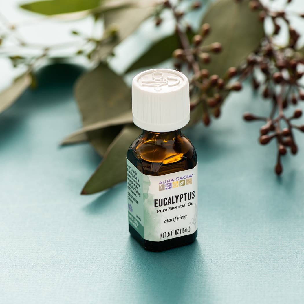 Aura Cacia - Wholesale Essential Oil - Eucalyptus 100% Pure Essential Oil, 0.5 fl oz2