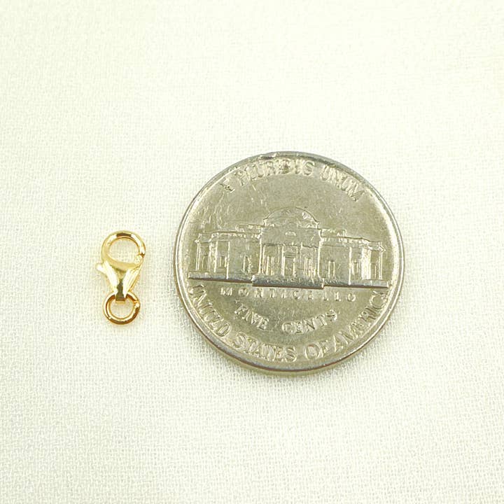 Tresor Jewelry Inc. - Wholesale Clasp - 0014TC0WR14KY.14K Solid Gold Trigger Clasp 7mm2