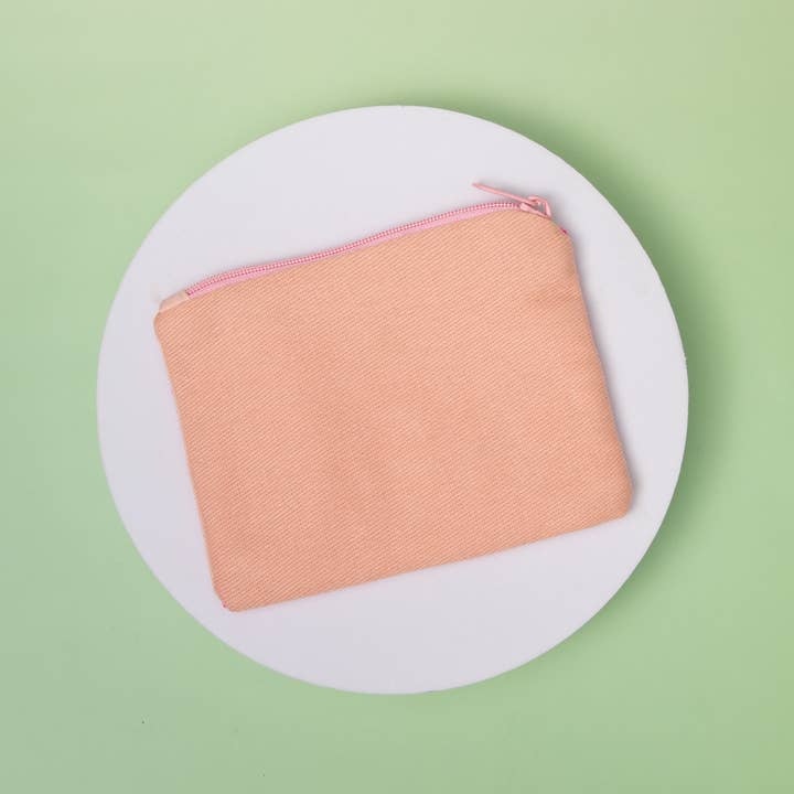 SP Sophia Collection - Wholesale Coin Purse - Women's - Christmas Tree Pink Gingham Pattern Seed Beaded Coin Bag1