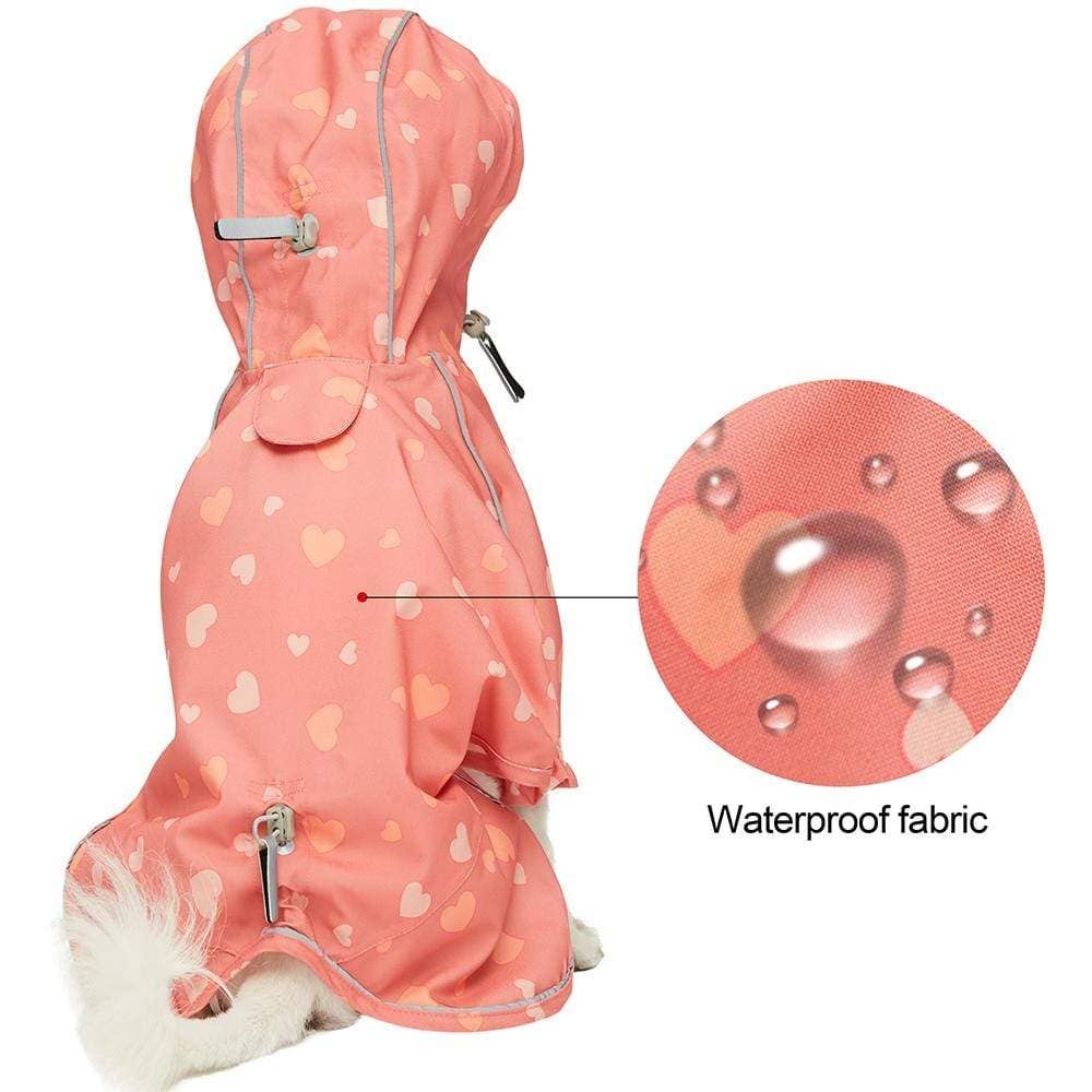 Blueberry Pet - Wholesale Pet Raincoat - Dog - 3 Colors, 2 Legs Reflective Dog Raincoat1