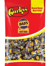 (S6-06) Barils de Root Beer Gurleys Dads 4oz (119g x12 unités) pour la vente par iSweet.ca