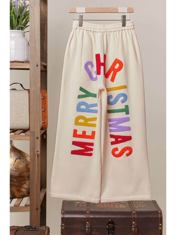 Mello. - Wholesale Pants - Women's - Christmas Pants with Lettering10