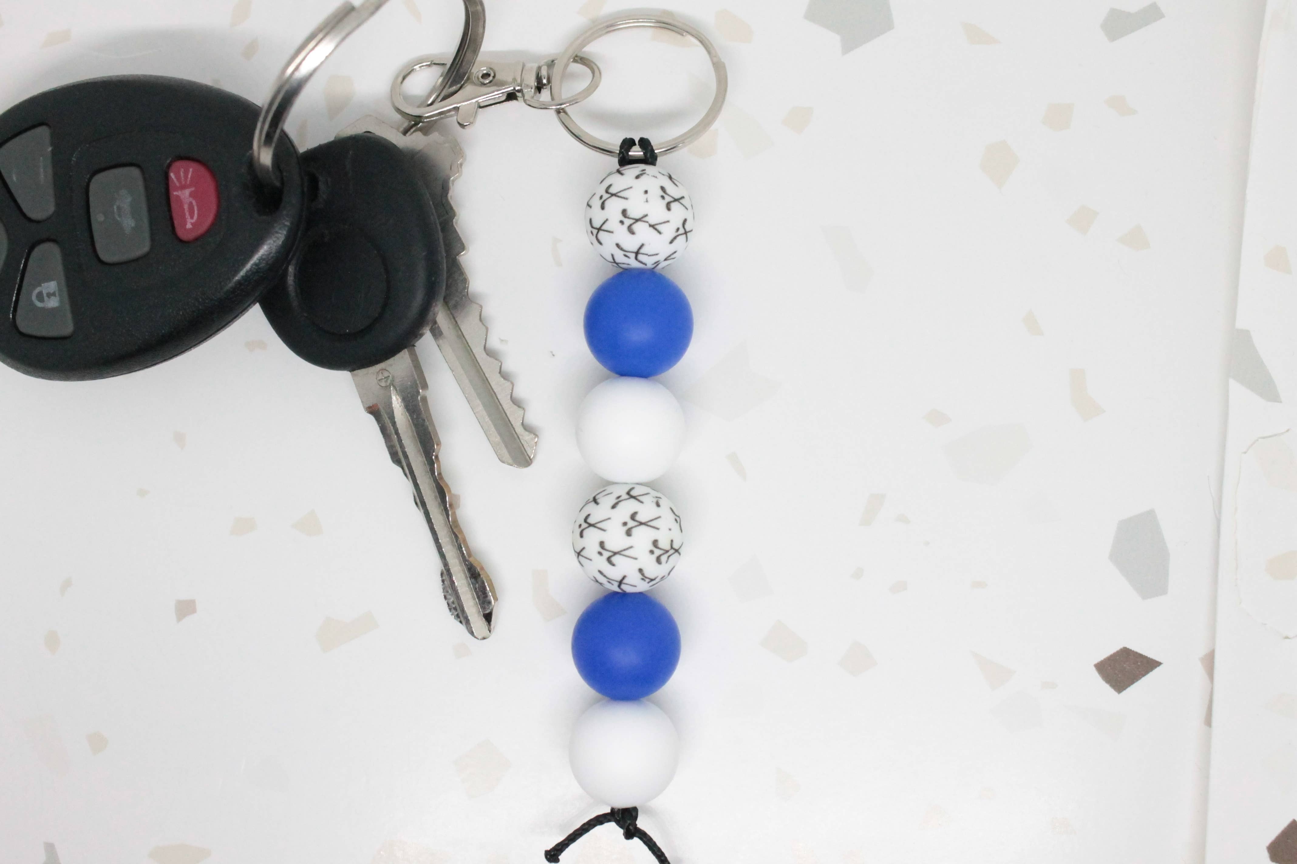 Kaysticks.co - Wholesale Keychain - Women's - Custom Field Hockey Silicone Beaded Keychain1