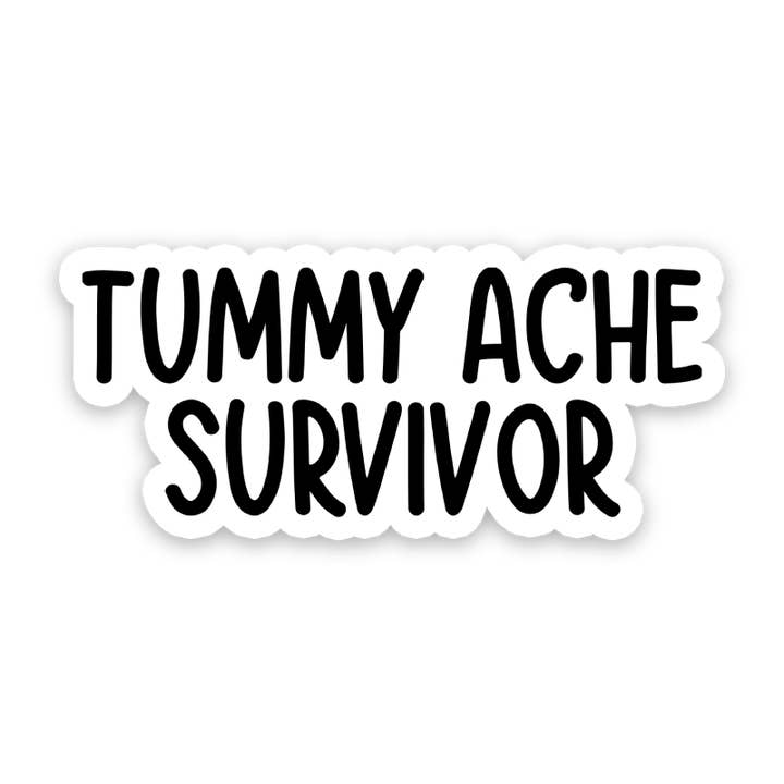 Autocolante Tummy Dache Survivor por atacado de Sticker Horse