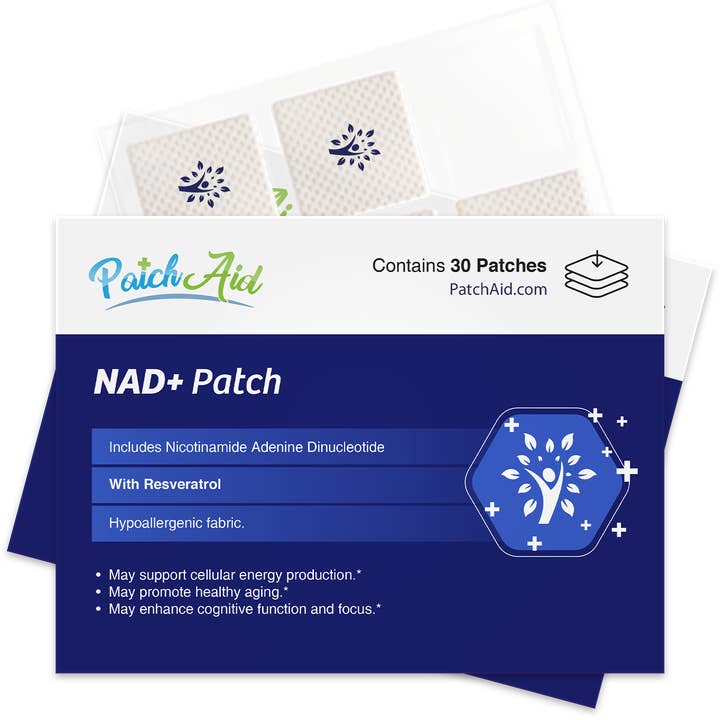NAD+ Patch - Energy & Healthy Aging Support for wholesale by PatchAid