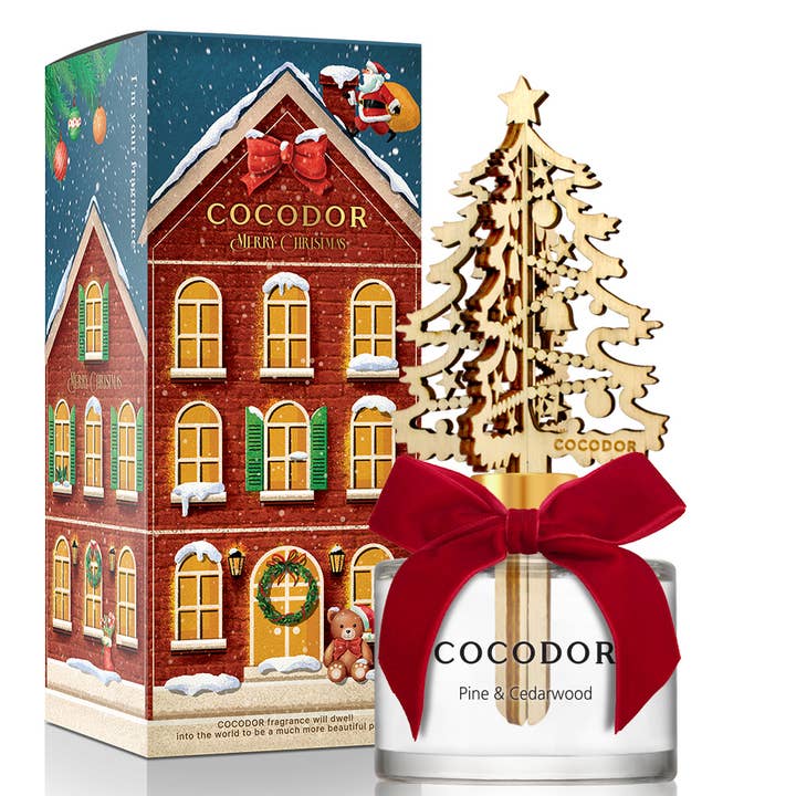 Difusor Cocodor Árbol Navideño Alegre 200 ml en Pino y Cedro para venta al por mayor de Cocodor Italy srl