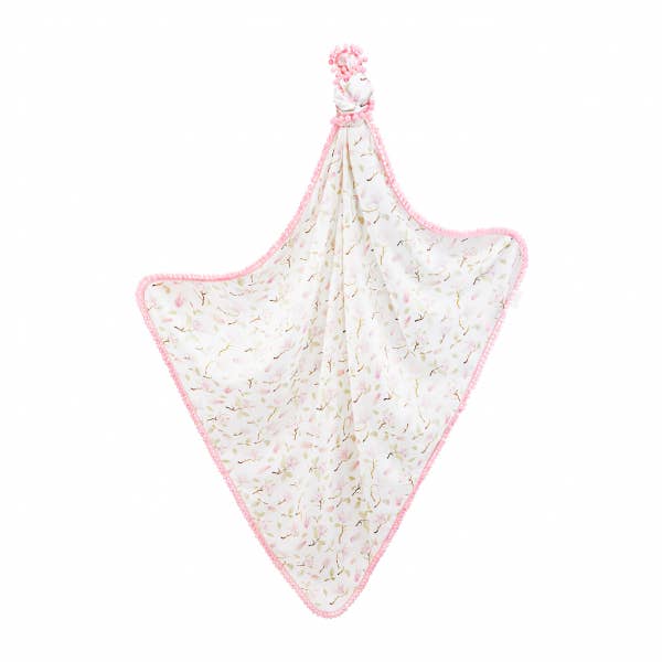 Summer pompom bamboe deken XL - Magnolia voor wholesale door MAYLILY