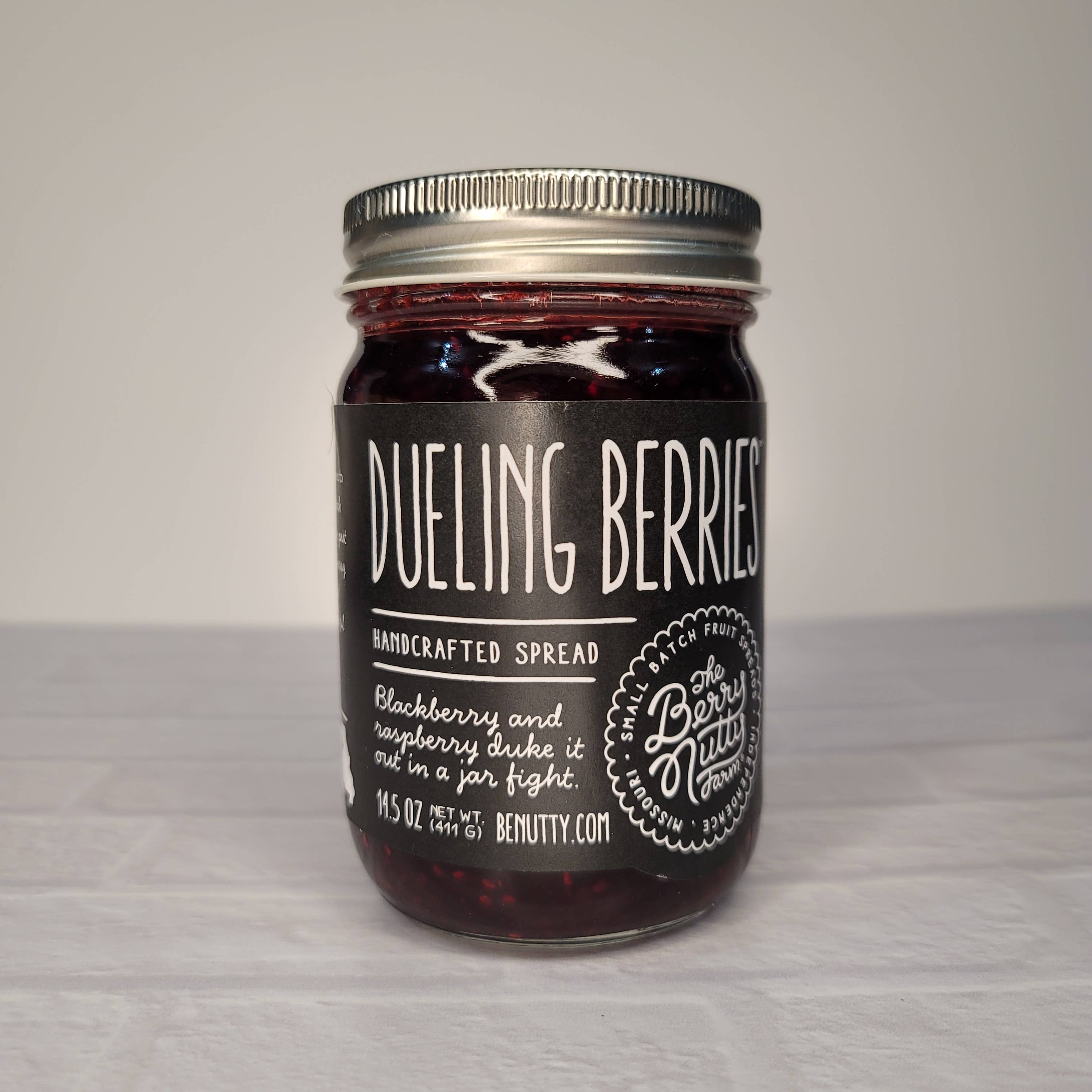 The Berry Nutty Farm - Wholesale Jam/Jelly - Dueling Berries Fruit Spread3