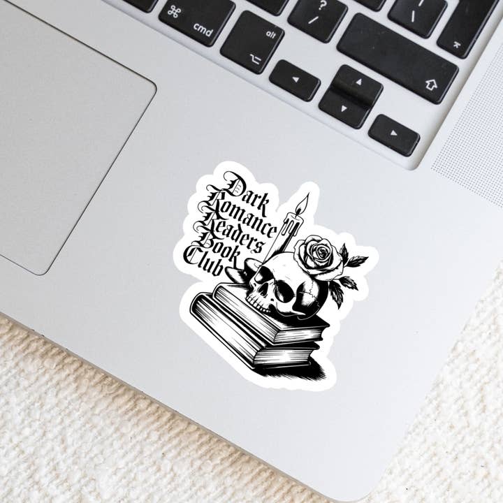 Purely Bookish - Wholesale Sticker - Dark Romance Readers Club β 3" Waterproof Bookish Sticker with Holo Overlay β Reading, Books, Reader Gift, Book Lover5