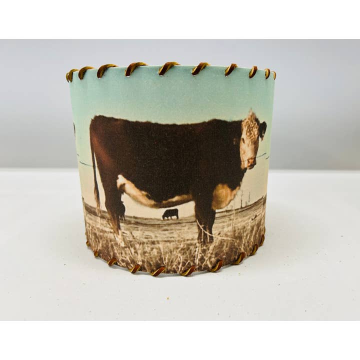 Lampskærm Hereford Ko for engroshandel hos Red Dirt Ranch Clothing Company