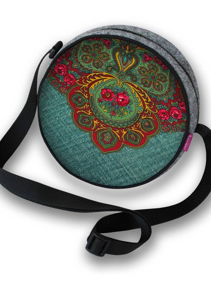 Saco de pandeiro de feltro de Cracóvia Bertoni Twist Line por atacado de IngrossoBertoni by INCI Srl