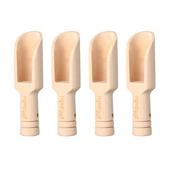 allBambu Inc - Wholesale Kitchen Tool/Gadget - Mini Wooden Scoop