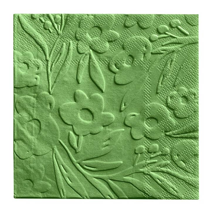 Santa Barbara Design Studio by Creative Brands - Wholesale Disposable Napkin - Embossed Cocktail Napkins - Flowers