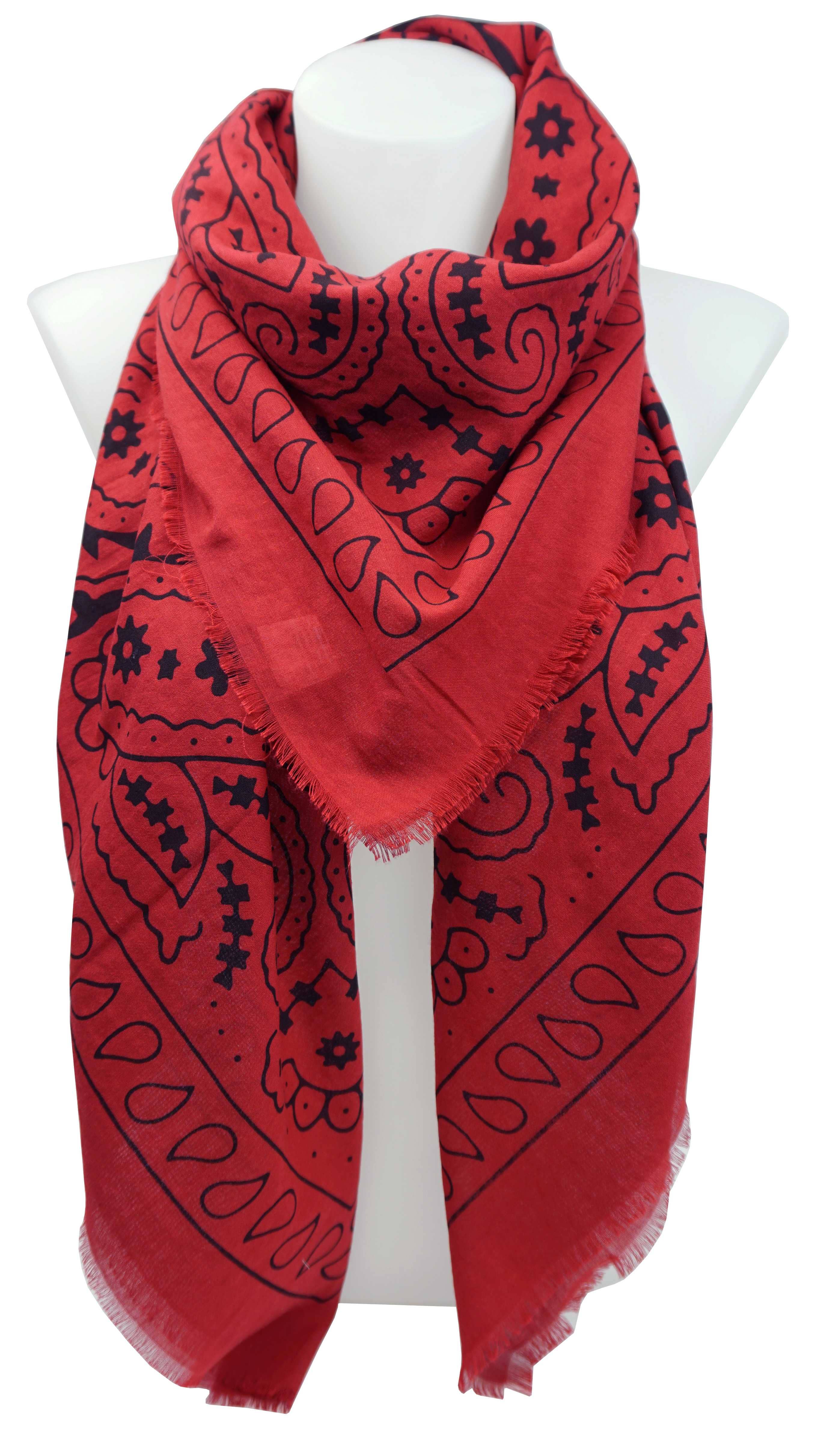 Anais - Wholesale Bandana - Women's - Large bandana scarf 46735-a54