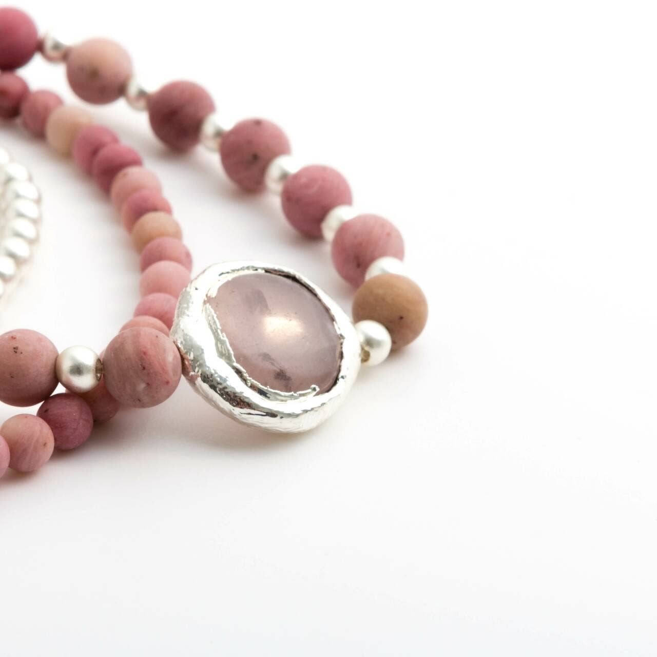 Accessoires by KHB - Vente Bracelet de perles - Bracelet avec pierre naturelle et élastique3