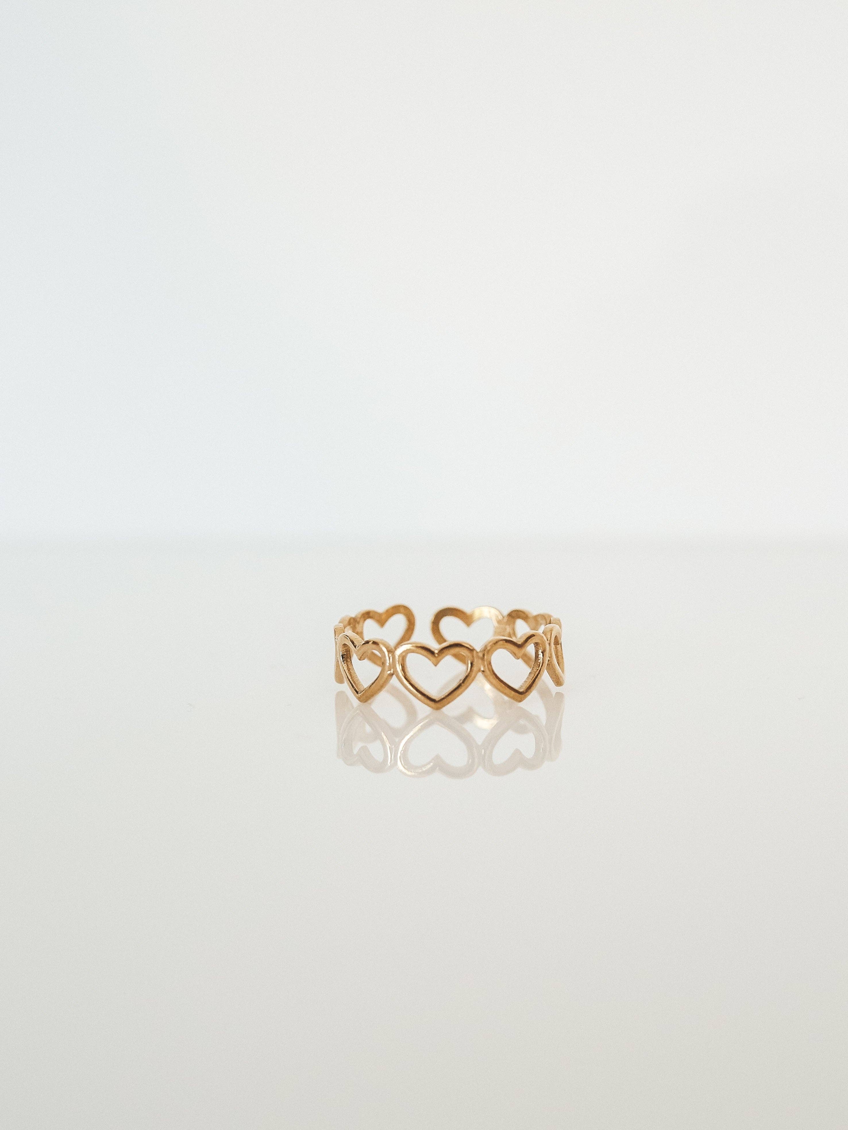 Bali Soul - Wholesale Band/Stacked Ring - Hati Gold Band Ring4