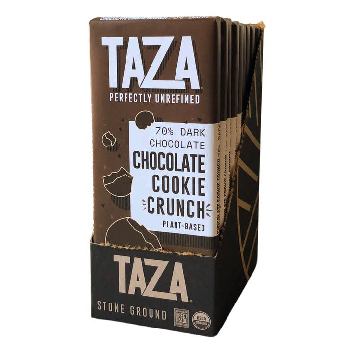 Taza Chocolate - Wholesale Chocolate Bar - Chocolate Cookie Crunch