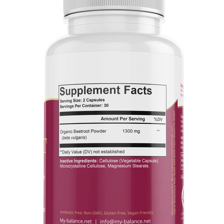 My Balance - Wholesale Oral Supplement/Vitamin - Beetroot "Vibrant Superfood"1
