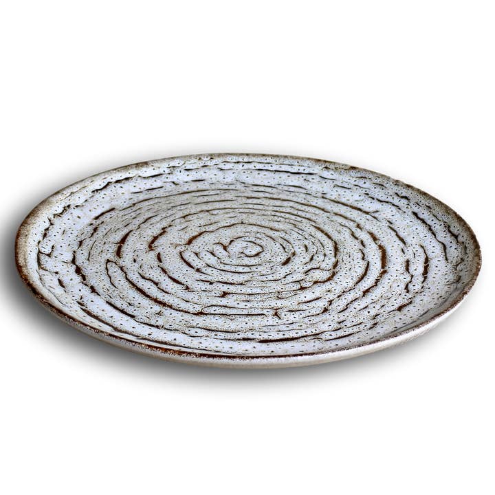 Truffle Dinner Plate for wholesale by Carmel Ceramica