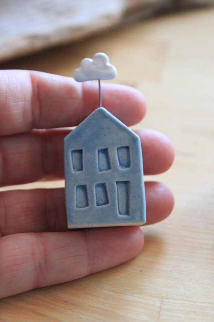 Tasha McKelvey - Wholesale Decorative Tabletop Object - Tiny Embellished Pottery House3