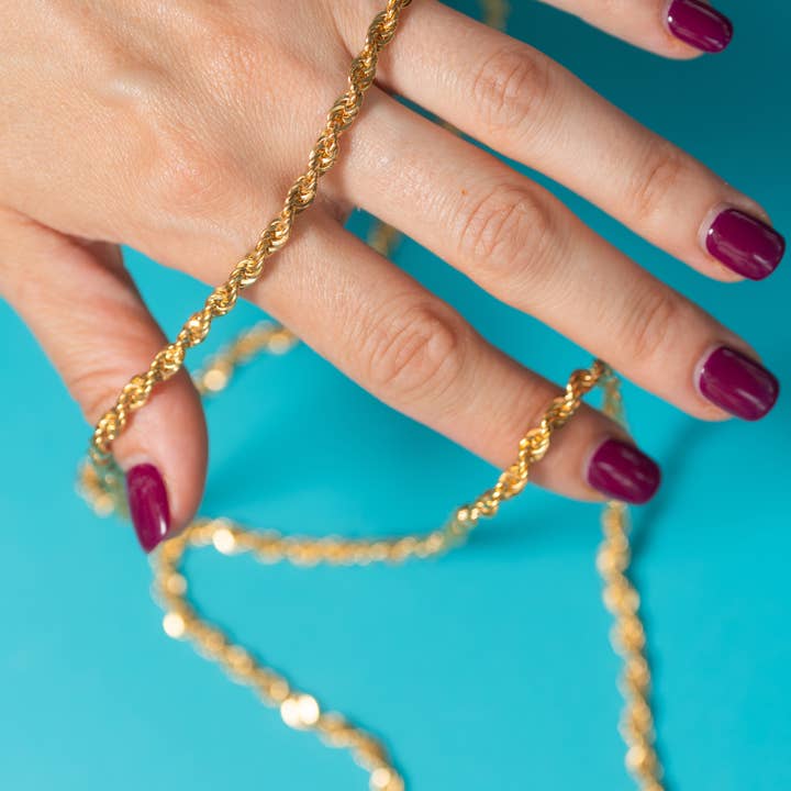 Vintage Rope Necklace for wholesale by nostalgique NYC