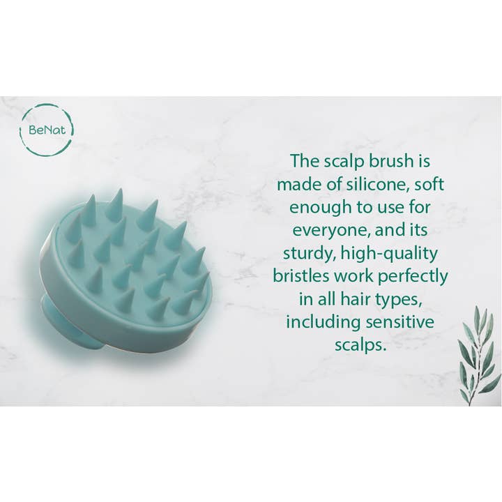 BeNat - Wholesale Head scratcher/massager - Hair Scalp Massager4