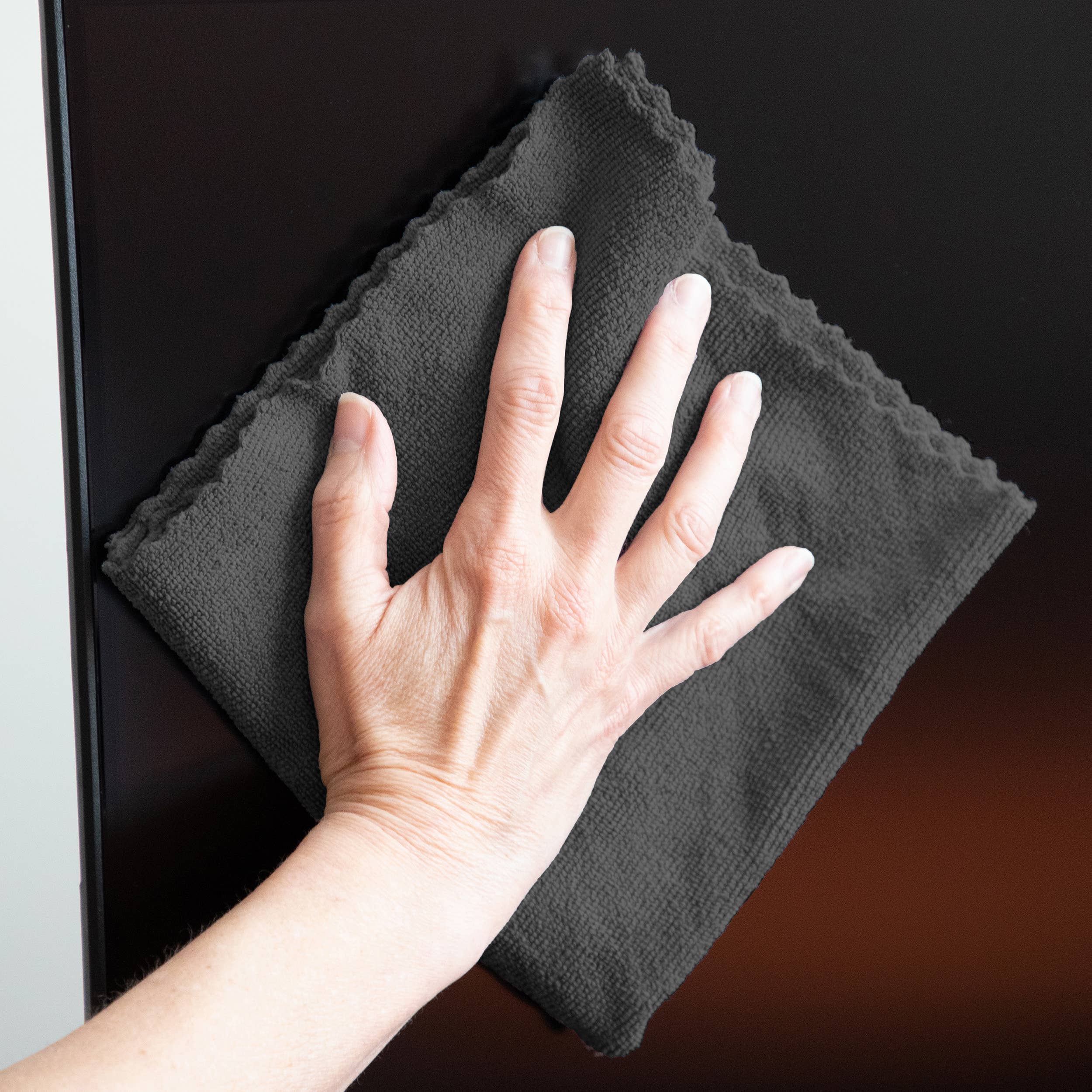 Arkwright Home - Wholesale Cleaning Cloth - Microfiber Smart Rag Cleaning Cloths (Box of 50) 12x123