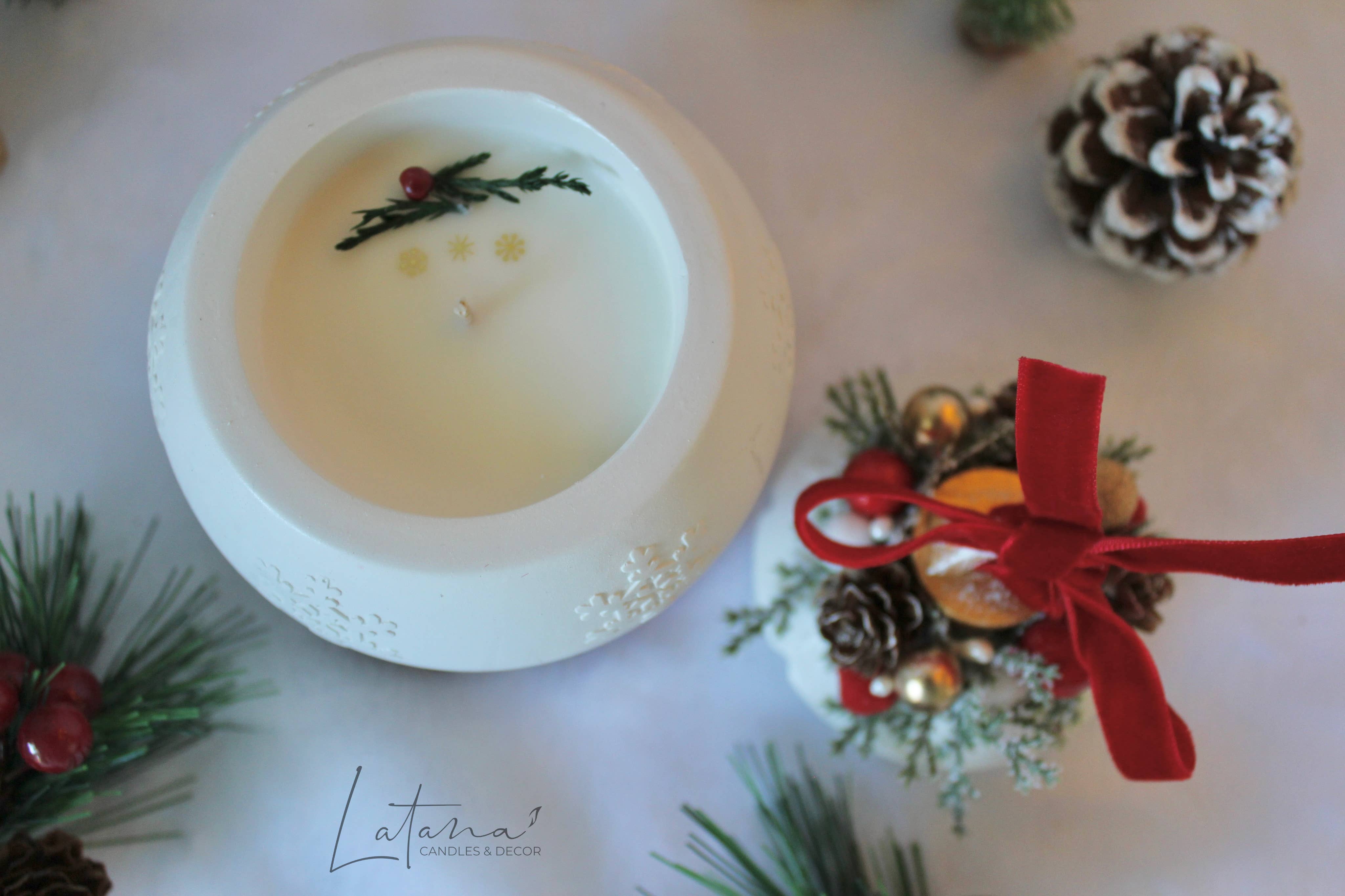 Latana Candles - Wholesale Jar/Filled Candle - Christmas candle | Christmas Ball Jar | Holiday Decor8