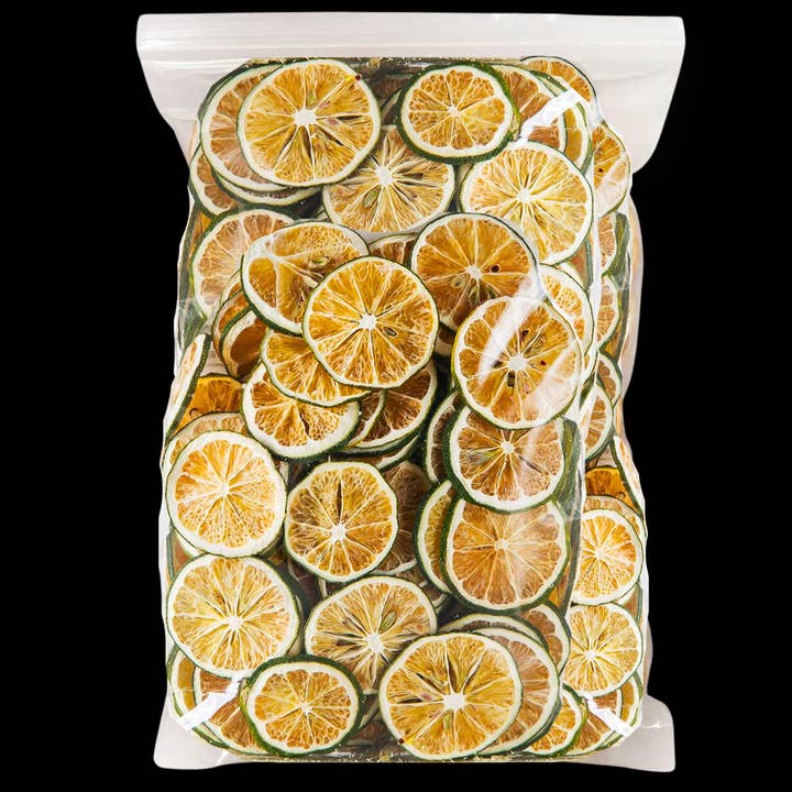 Speakeasy Premium Craft Cocktail Garnishes - Wholesale Dried/Dehydrated Fruit - 1 POUND – Dehydrated Lime Slices (Approx. 350 Slices)3