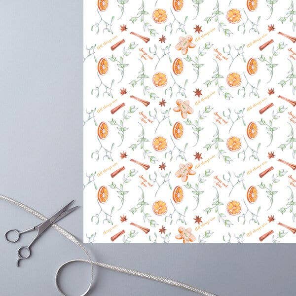 Julegaveindpakning: Julesukker og krydderi for engroshandel hos Deckled Edge Ltd