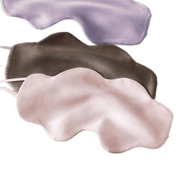 Masque de sommeil en soie pour femmes, forme nuage contournée S5P820 pour la vente par alberalkirk
