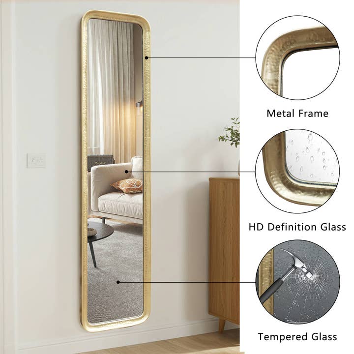 Paris Loft Inc - Wholesale Wall Mirror - Metal Framed Gold Mirror for Wall4