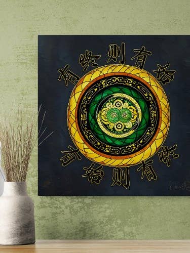 Renewal – 24x24 Canvas | Endings are Beginnings for wholesale by My Chaotic Crayons