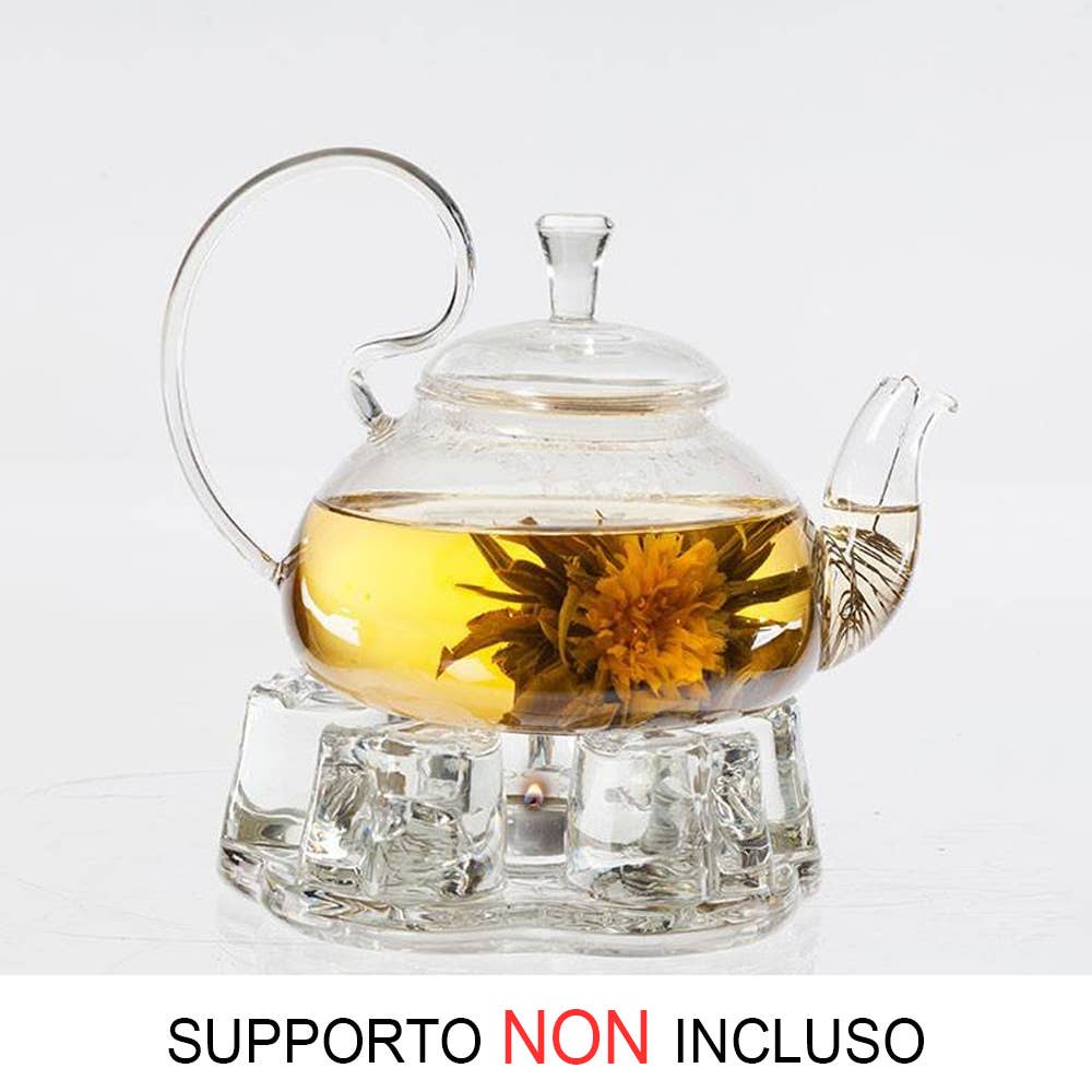Tea soul - Wholesale Tea Pot - Glass teapot with steel filter 500ml3