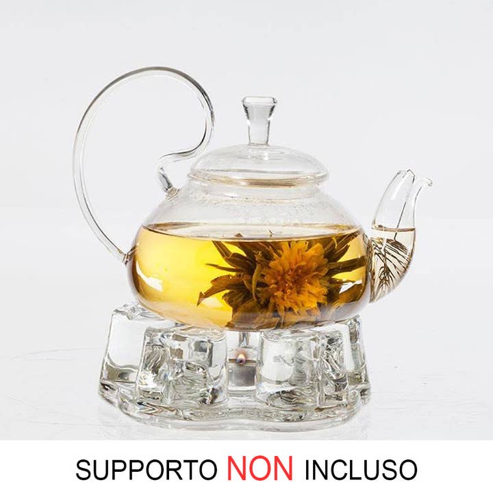 Tea soul - Wholesale Tea Pot - Glass teapot with steel filter 500ml3