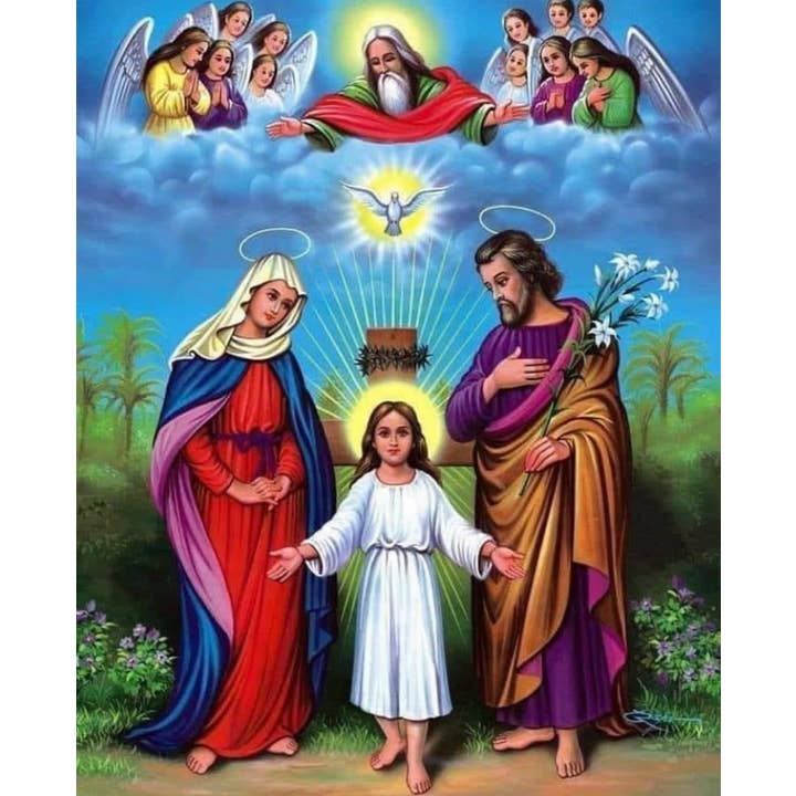 Costa Articoli Religiosi – Großhandel Wanddeko - Kind & Baby – Bild auf Leinwand cm. 30x40 (11,8x15,7 Zoll) verschiedene Motive