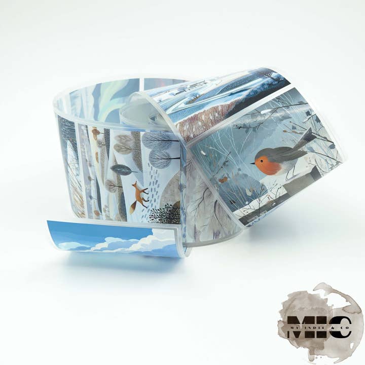MIC | PET Tape (3D Blank & Kiss-cut): Frostbound for engroshandel hos MIC & MIM Premium Paper Shop