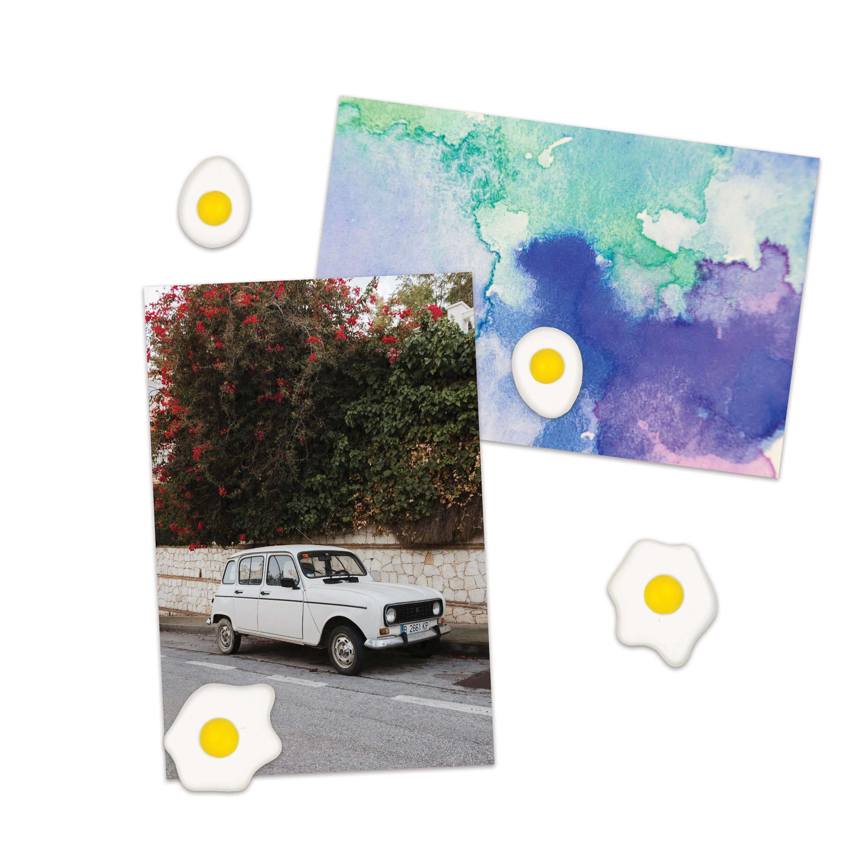 Three by Three Seattle - Wholesale Magnet - egg magnets2