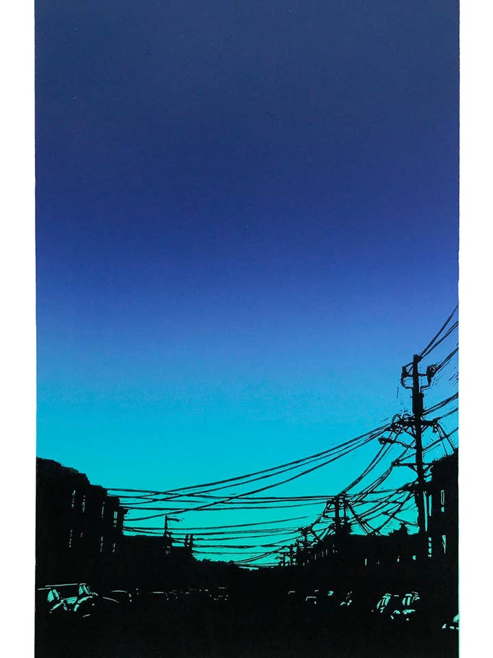 Solnedgång i solnedgångstryck för wholesale av 3 Fish Studios