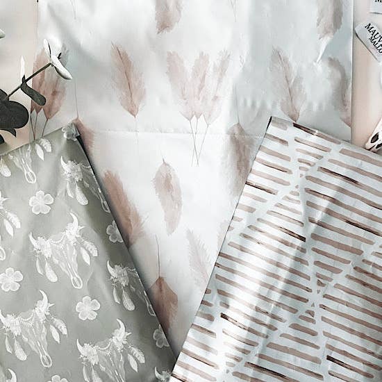 Mauve and Mallow Clothing Co - Wholesale Envelopes - Neutral Earth Toned Bohemian Poly Mailers1