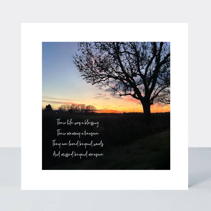 Petimo – wholesale Everyday greeting card – Sunsets Missed Beyond Measure Card