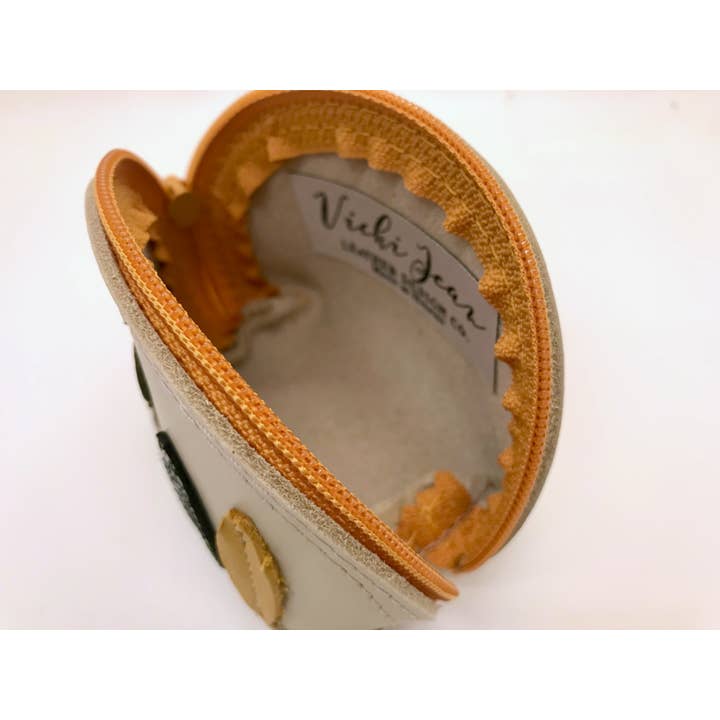 Vicki Jean Leather Design Co. - Wholesale Pouch - Women's - Rainbow Leather Appliqué DJ Pouch3