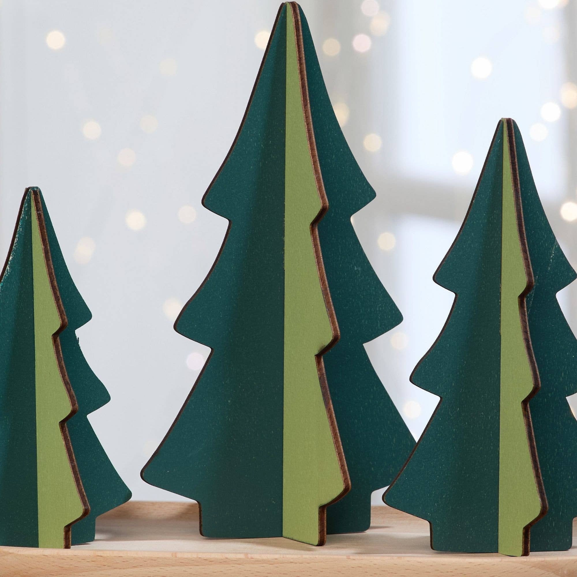 Your Heart's Content – Decoração de Natal por atacado – Conjuntos de Madeira com Árvores Interligadas, Encanto Inspirado na Natureza, Único1