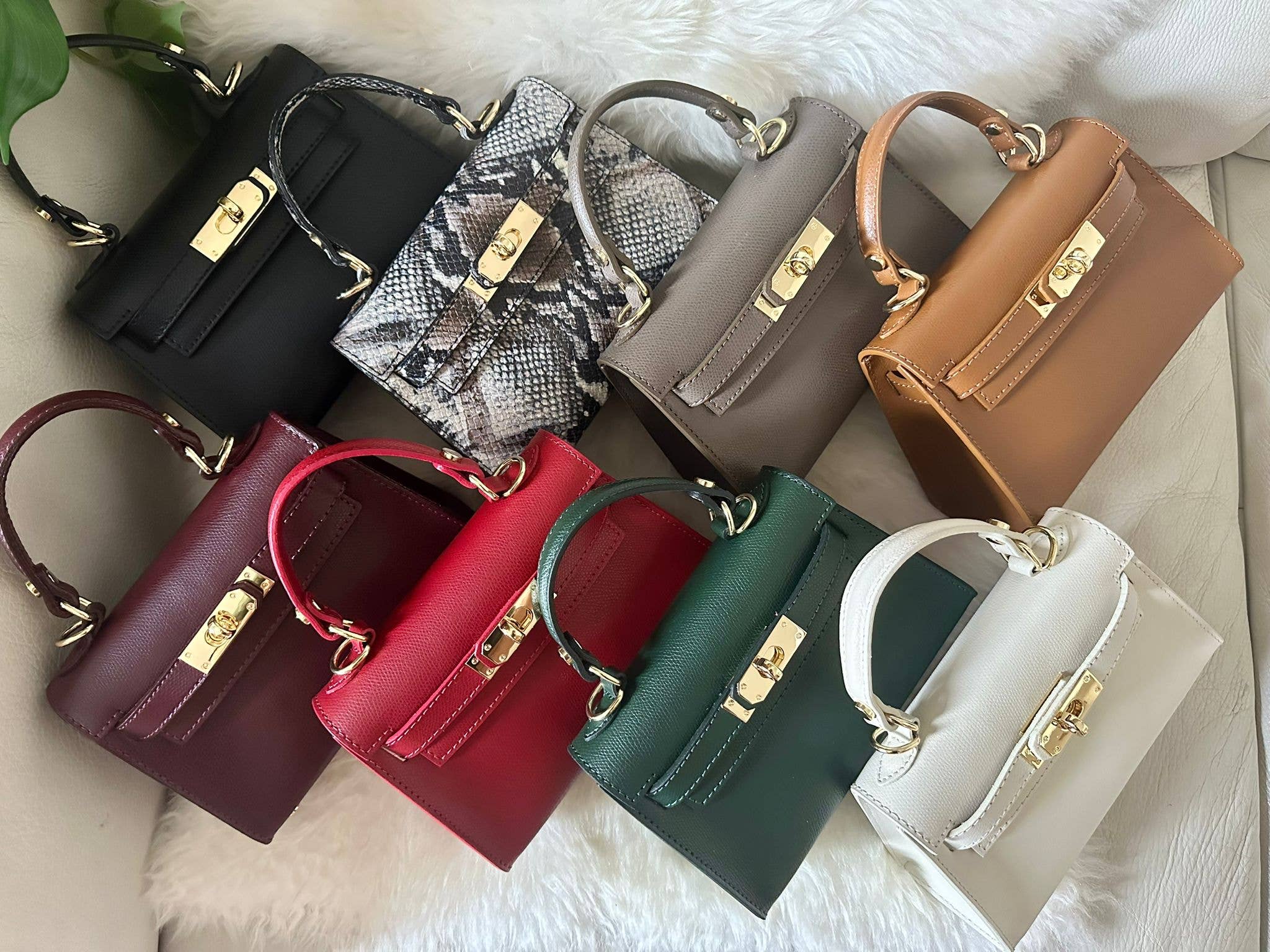 Zhade - Wholesale Top Handle Bag - Women's - MINI K- Genuine leather handbag22