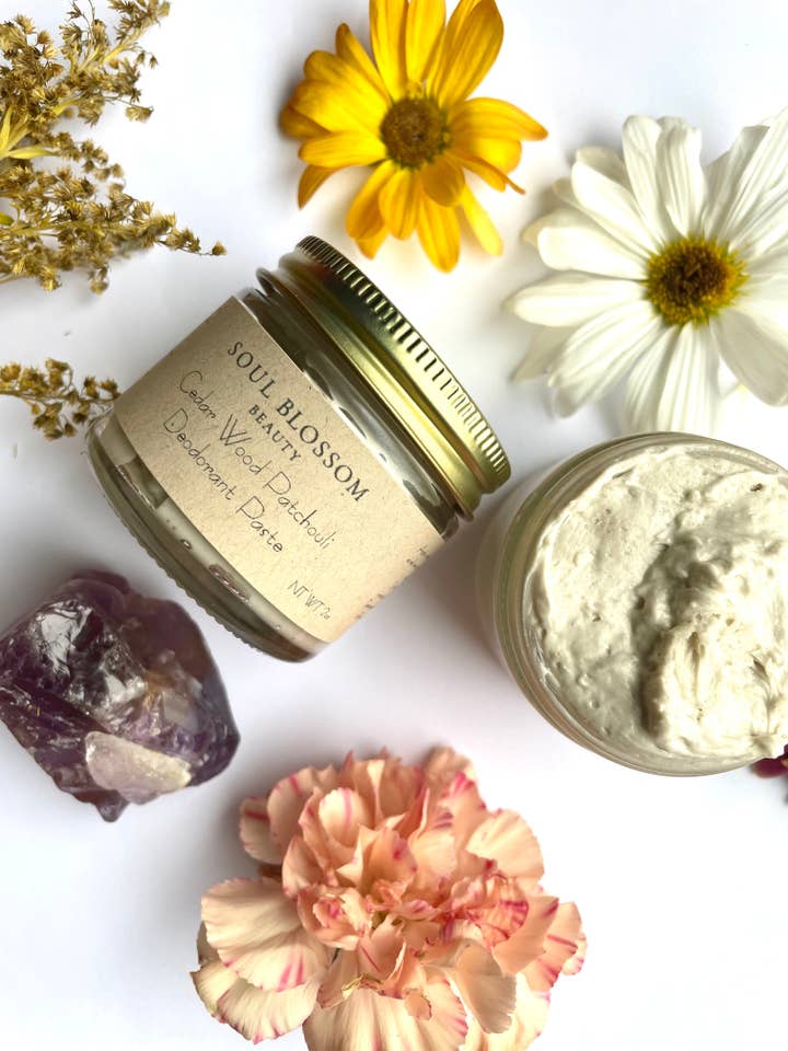All Natural Deodorant Paste for wholesale by Soul Blossom Beauty