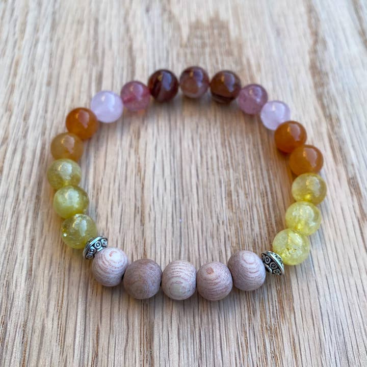 Arizona Sunset Aromatherapy Essential Oil Diffuser Bracelet for wholesale by Love N’ Lava Designs