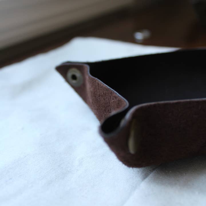 Ware by Maki - Wholesale Jewelry Dish - Handmade Leather Accessory Tray3